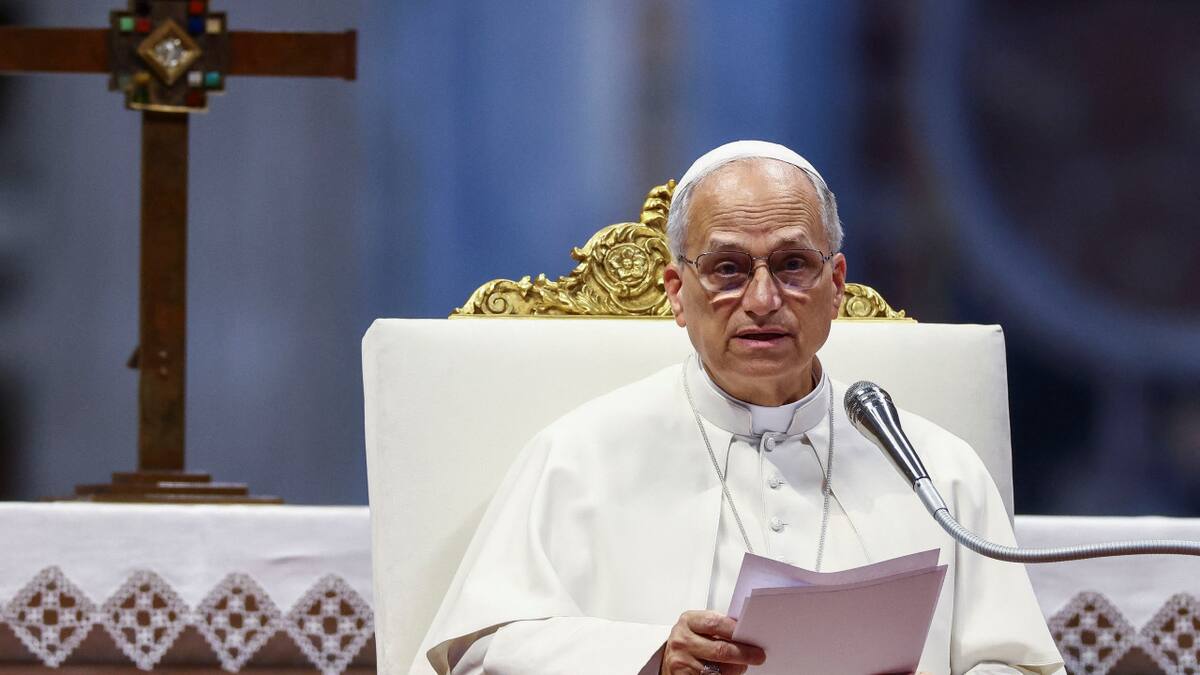 Papa León XIV. Foto: REUTERS.