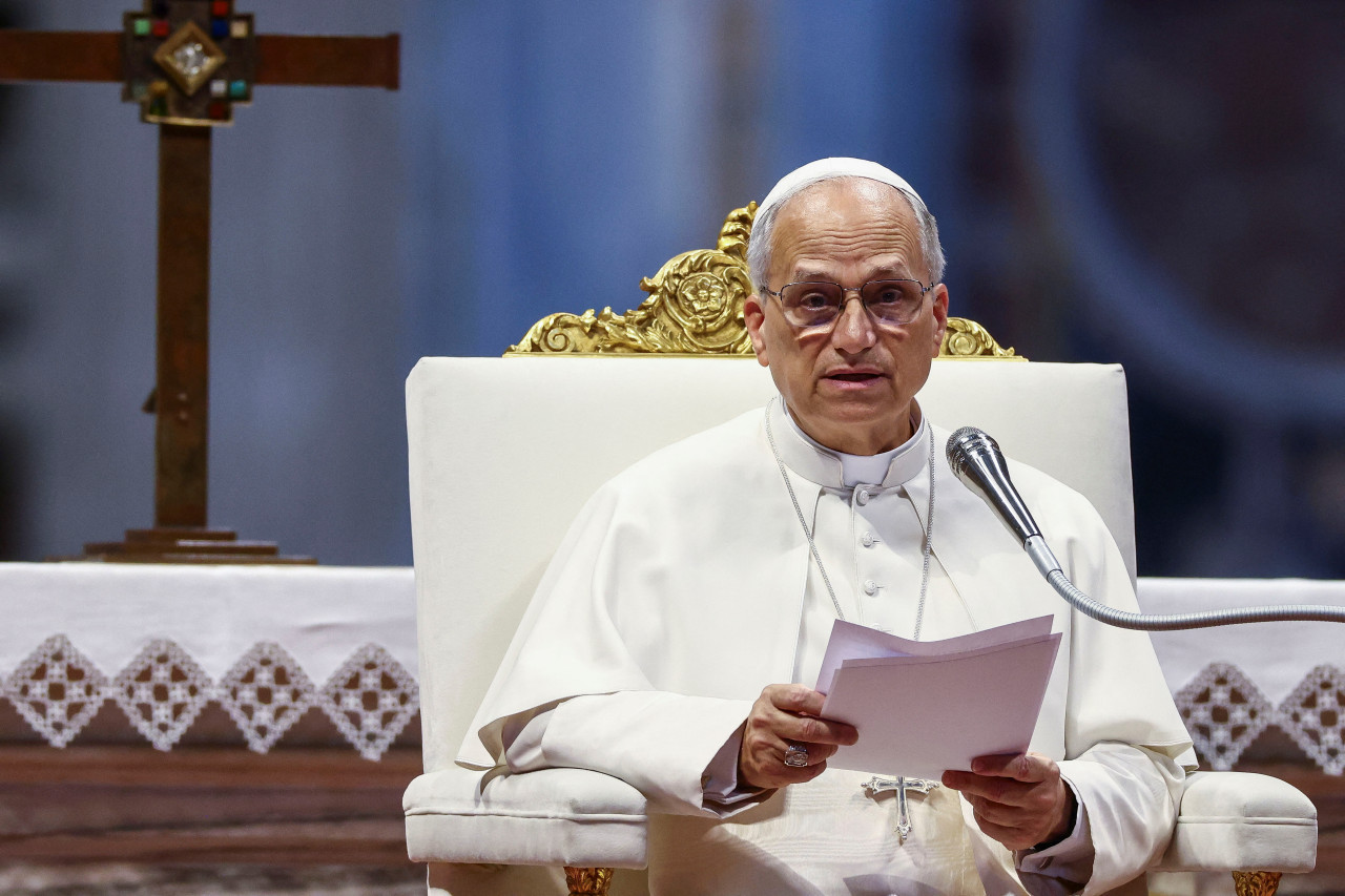 El papa León XIV. Foto: REUTERS.