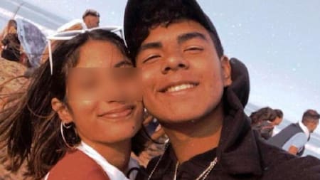 Fernándo Báez Sosa y su novia