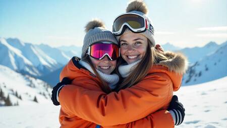 Reconciliación, amistad, amigas. Foto: Freepik AI.