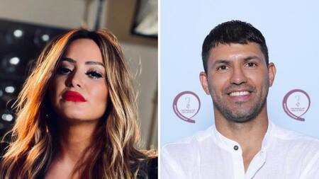 Karina "La Princesita" y el "Kun" Agüero. Foto: Instagrams.