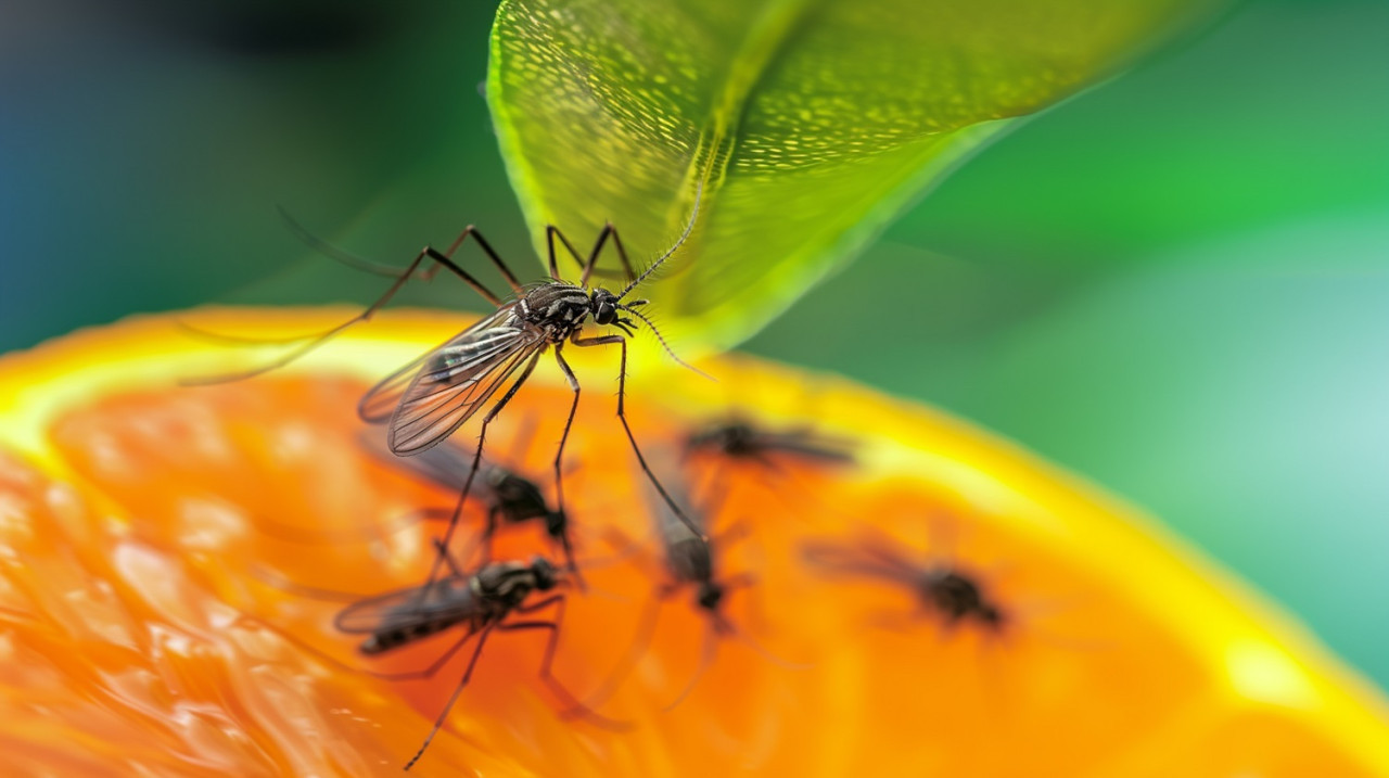 Cómo eliminar los bichos que posan en las frutas o plantas. Foto: Freepik.