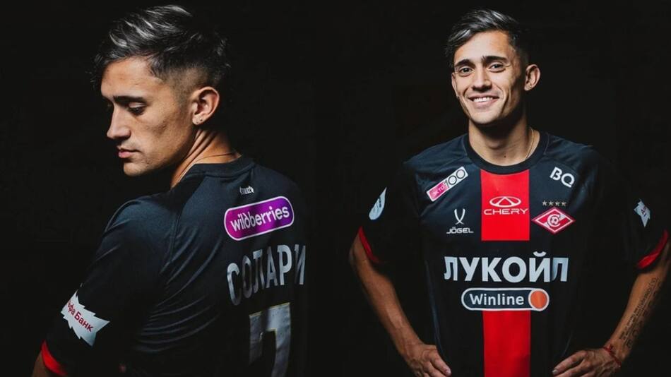 La presentación de Pablo Solari. Foto NA