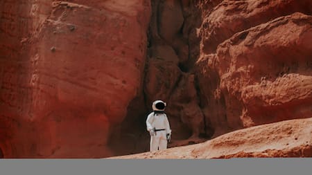 Vida en Marte. Foto: Unsplash