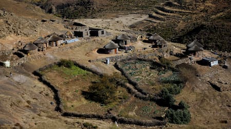 La nación que asombra al mundo por sus características geográficas. Foto: Reuters/Siphiwe Sibeko