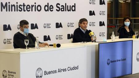 Fernán Quirós, ministro de Salud porteño, Agencia NA