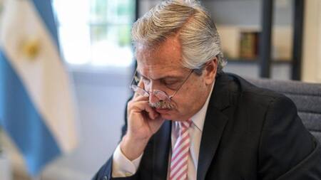 Alberto Fernández, presidente de Argentina, conferencia, NA