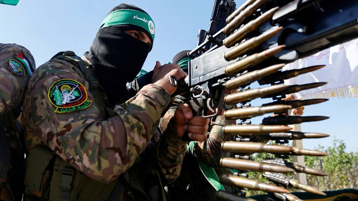 Miembros de Hamás. Foto: Reuters