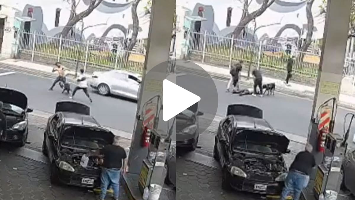 Violenta pelea en Constitución.