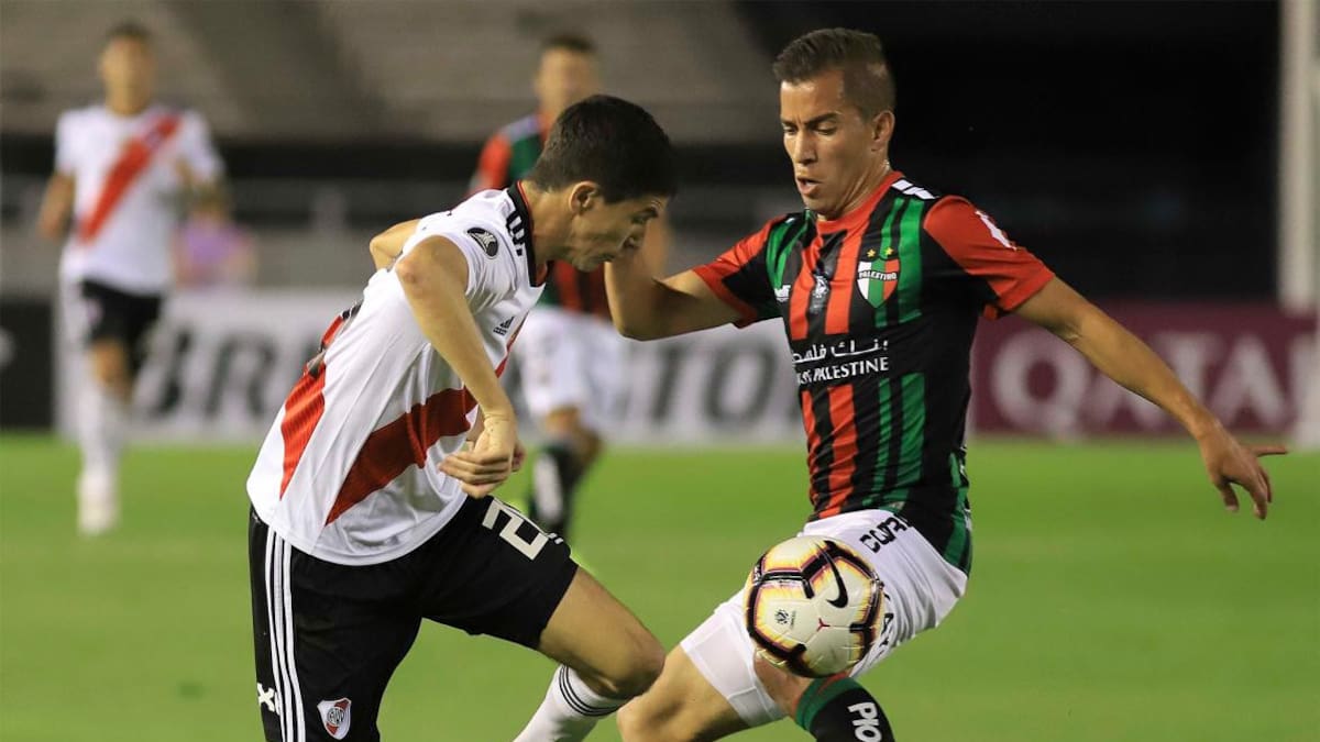 Copa Libertadores: River no pudo con Palestino en un Monumental sin público