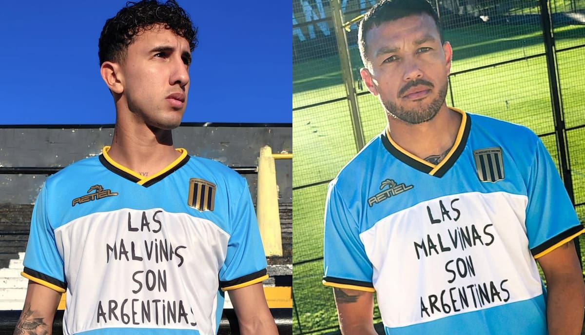 El detalle de la nueva camiseta de Almirante Brown