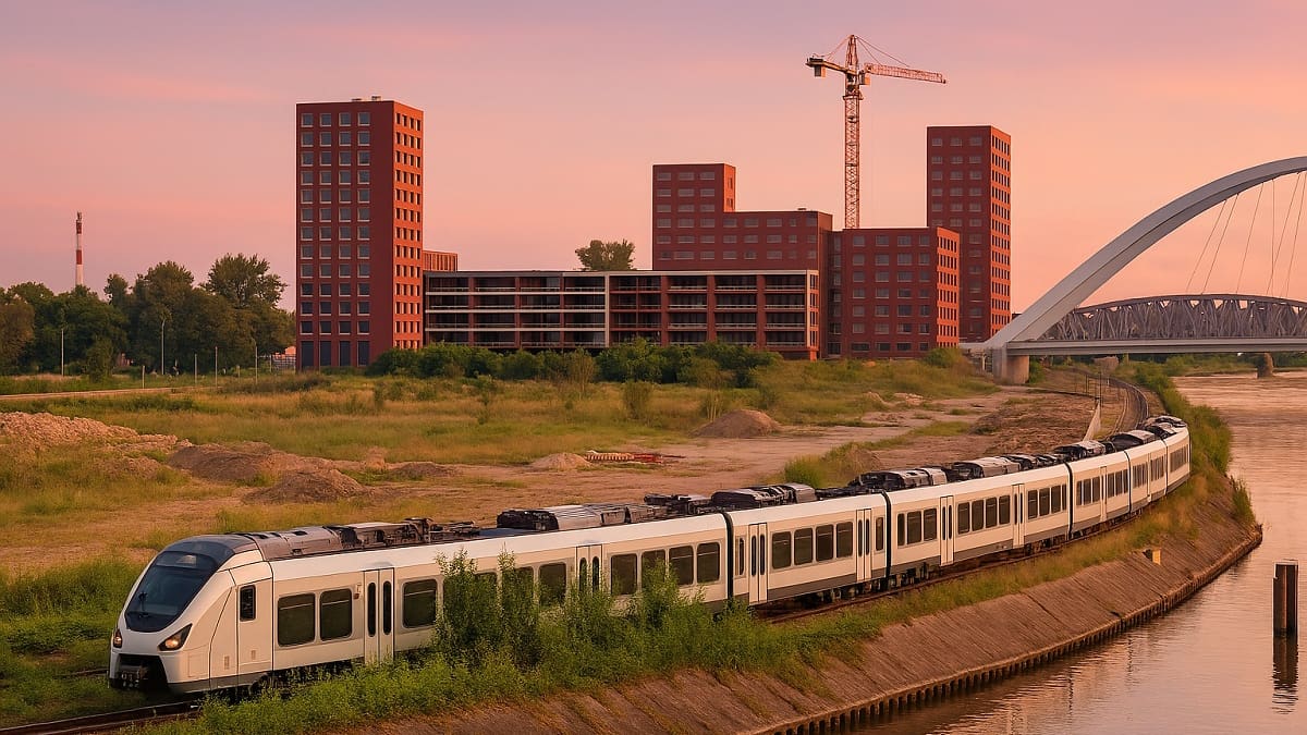 No es España ni Italia: el país europeo que construye un nuevo tren rápido para llegar al aeropuerto en 20 minutos