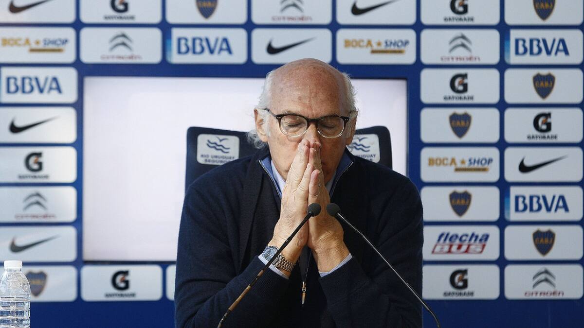 Carlos Bianchi. Foto: NA (Santiago Pandolfi)