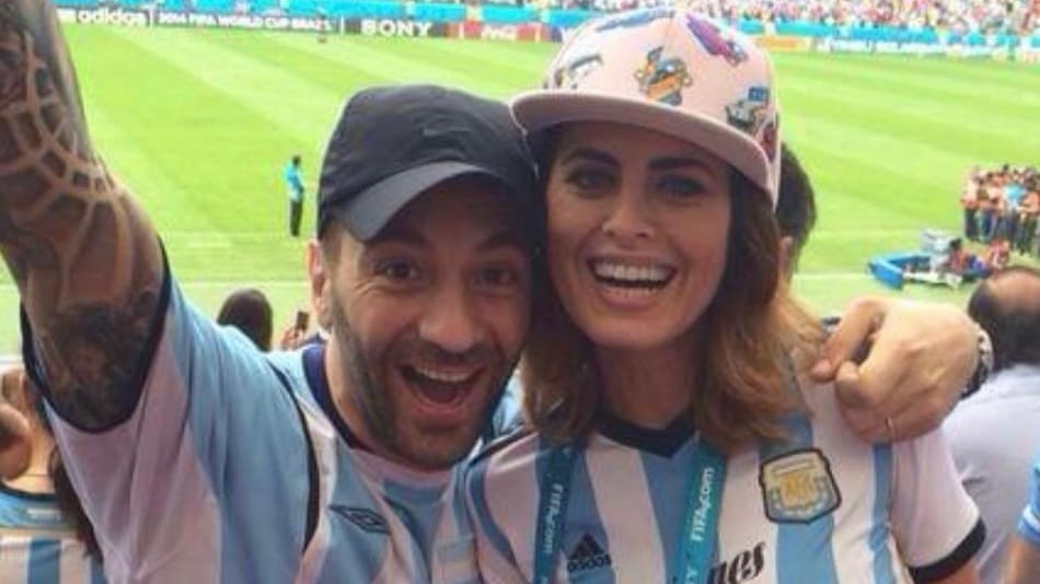 Silvina Luna y Gustavo Conti. Foto: @gusconti