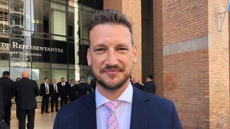 El diputado misionero Germán Kiczka. Foto: redes sociales.