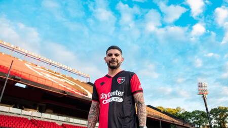 Éver Banega, nuevo refuerzo de Newell's. Foto: NA.