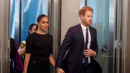 Harry y Meghan. Foto: Reuters.