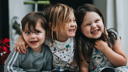 Niños, felicidad. Foto: Unsplash
