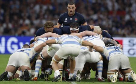 Copa Mundial de Rugby 2023 - Inglaterra vs. Argentina. Foto: Reuters.