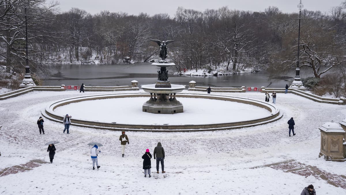 Nieve en Estados Unidos. EFE