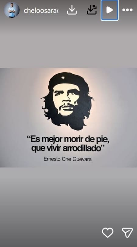 Posteo de Marcelo Saracchi en busca de su salida de Boca