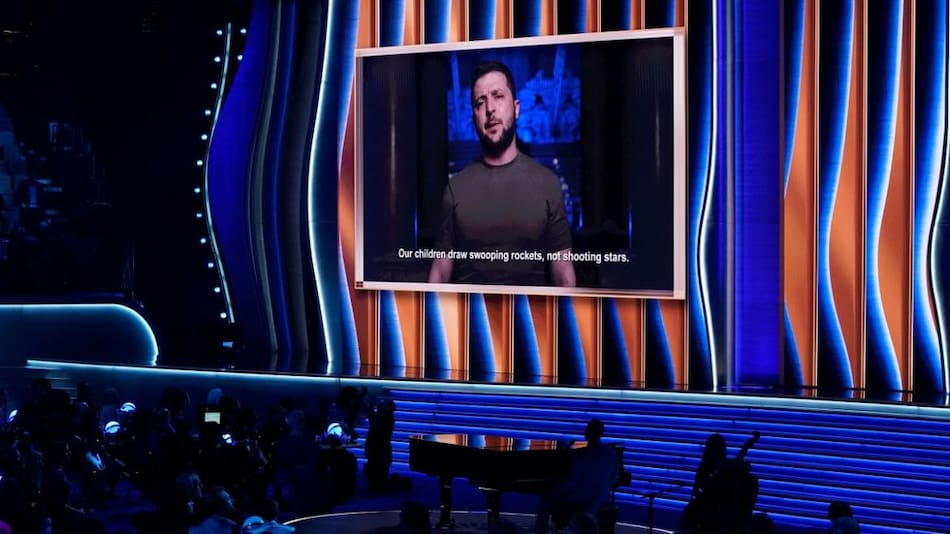 Grammys 2022, Zelensky