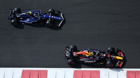 Franco Colapinto e Isack Hadjar. Foto: Reuters.