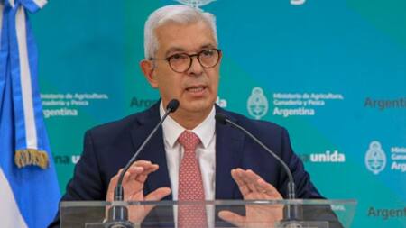 Ministro de Agricultura, Julián Domínguez, foto NA