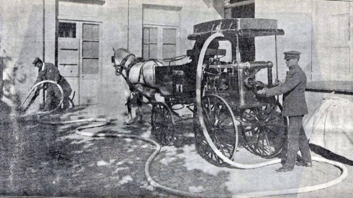 Sulfurozador en Argentina durante la peste bubónica
