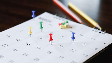 Calendario. Foto: Alamy, Reuters.