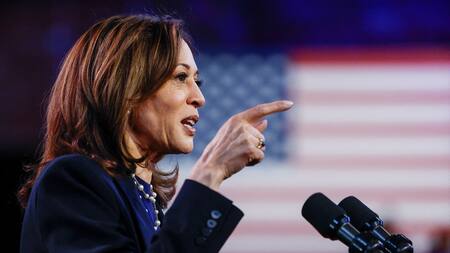 Kamala Harris, candidata demócrata a la Presidencia de Estados Unidos. Foto: Reuters.