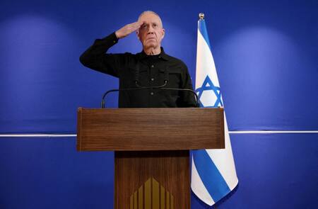 Yoav Gallant fue destituido de su cargo de ministro de Defensa de Israel. Foto: Reuters.