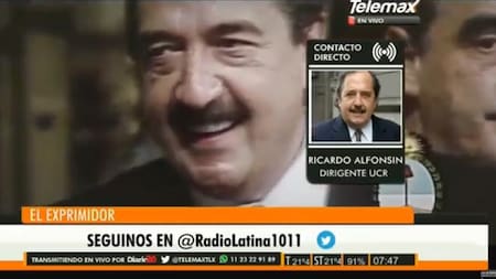 Ricardo Alfonsín - Radio Latina
