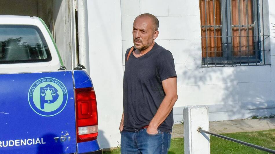 Hugo Tomei fue hasta el Penal de Dolores donde se alojan los ocho rugbiers acusados del crimen de Fernando. Foto: NA.