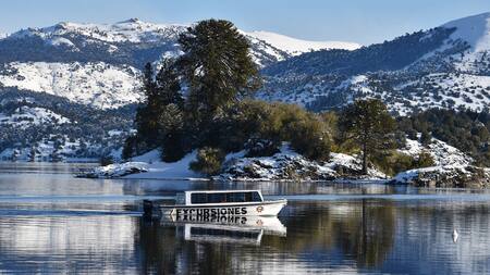 Paisajes en Villa Pehuenia, ubicado en la provincia de Neuquén. Foto: villapehuenia.org.