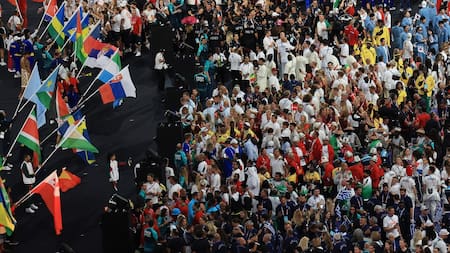 Ceremonia de cierre de los Juegos Olímpicos 2024. Foto: Reuters.