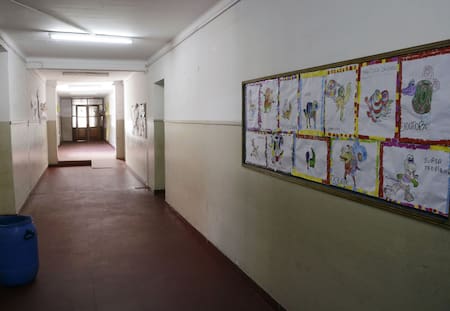 Aulas vacías por el paro docente. Foto: NA/AGLP