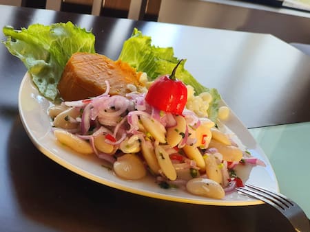 Ceviche de pallares. Facebook: Jesús Rodríguez.