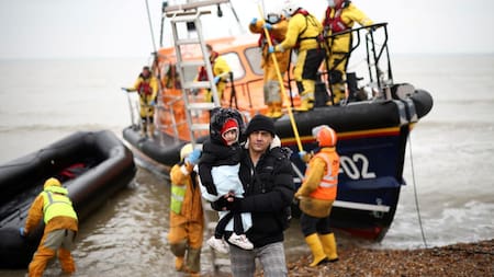 Inmigración en la Unión Europea. Foto: REUTERS