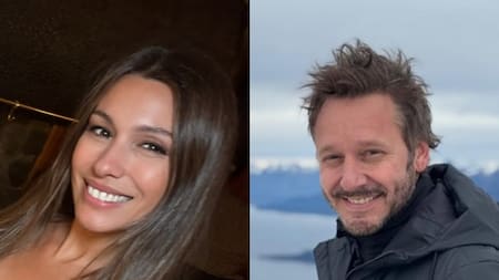 Pampita y Benjamin Vicuña.