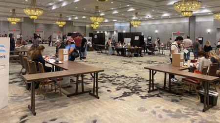 Argentinos votan en el exterior. Foto: Télam.