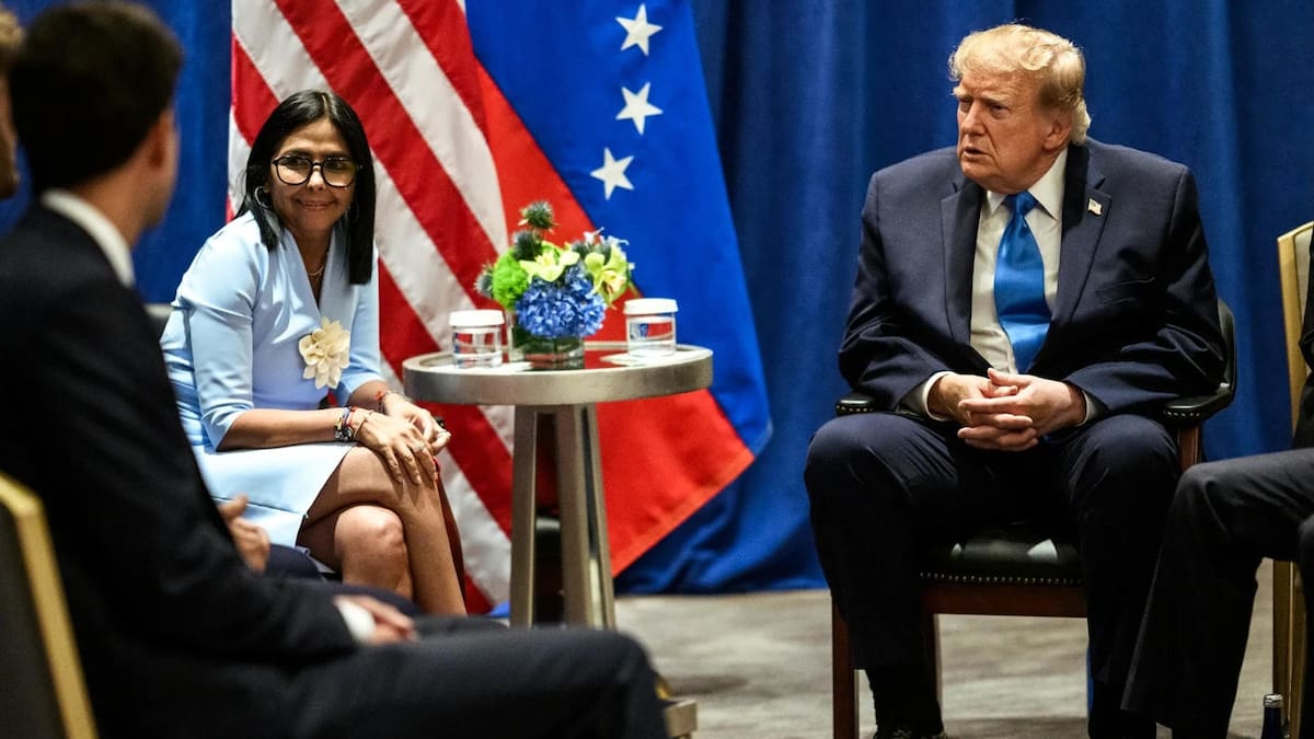 Análisis de la gestualidad de la reunión entre Delcy Rodríguez y Donald Trump en la ONU