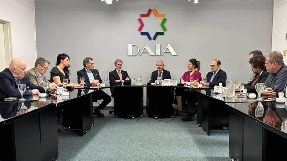 Delegación de Asociaciones Israelitas Argentinas (DAIA). Foto: X @DAIAArgentina.
