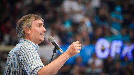 Máximo Kirchner, presidente del PJ Bonaerense. Foto: NA.