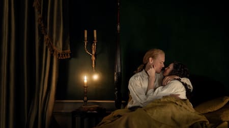 Claire y Jamie en Outlander. Foto: Starz