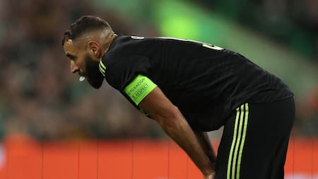 Lesión de Karim Benzema en el Real Madrid. Foto: EFE.