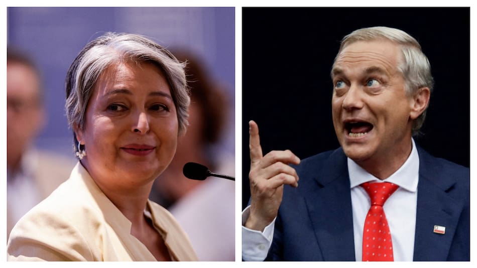 Jeannette Jara y José Antonio Kast se enfrentarán en el balotaje presidencial de Chile.
