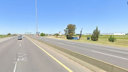 Autopista Buenos Aires-La Plata. Foto: Google maps.