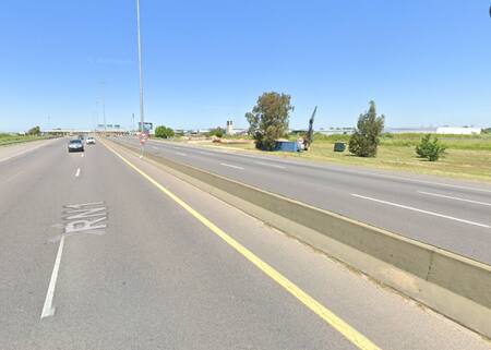 Autopista Buenos Aires-La Plata. Foto: Google maps.