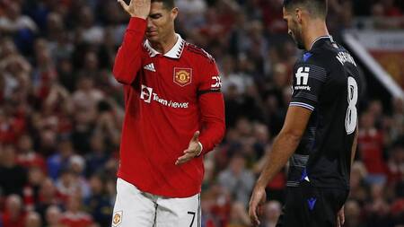 Derrota del Manchester United ante la Real Sociedad por la Europa League. Foto: REUTERS.